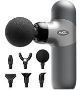 Mini Massage Gun, Percussion Muscle Massager for Back Pain Relief, Compact Sports Travel Massage ...