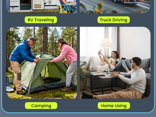 Starlink Mini 3 in 1 Power Cable with Digital Voltage Display