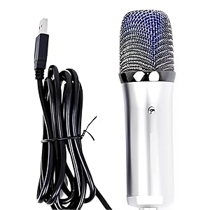 cardioid microphone, condenser microphone for singing, microphone kit, usb computer microphone,