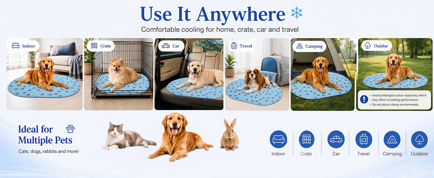 dog cooling mat for outdoor