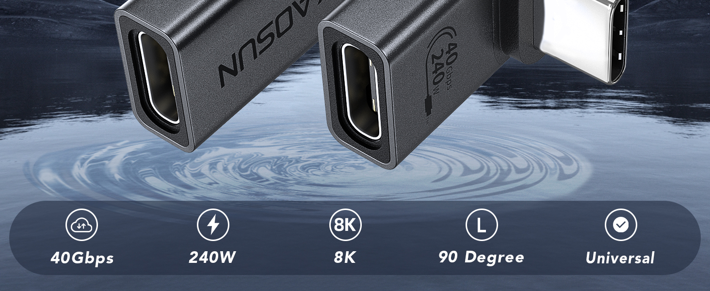 right angle usb c adapter