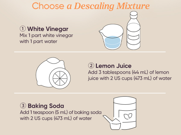 Choose a Descalling Mixture