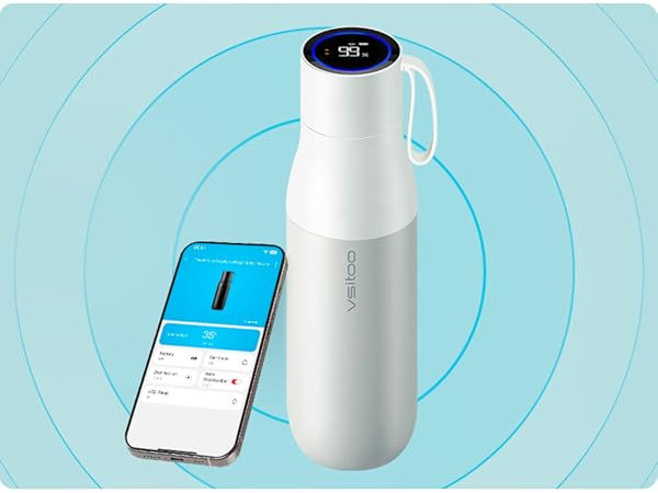 Self-Cleaning Smart Water Bottle
