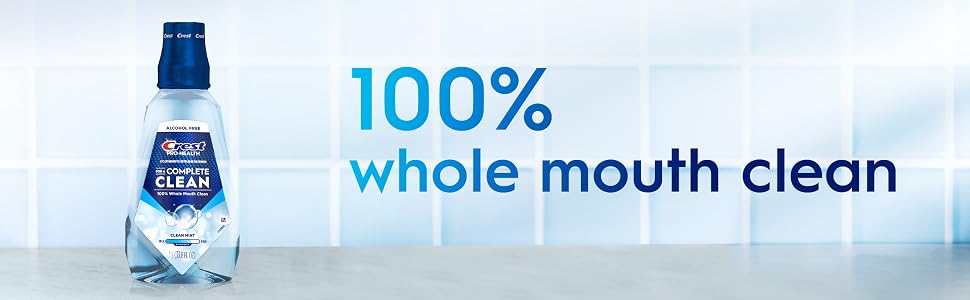 100% whole mouth clean