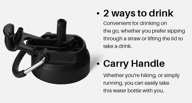 bottle bottle dual use lid