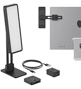 FUSE MRK1 Portable Webcam Light Kit | Magnetic Edge-Lit Adjustable Color for Video Conferencing, ...