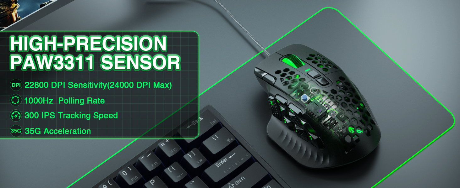 SM809 gaming mouse,gaming mouse, MMO mouse,wired mouse,wired gaming mouse