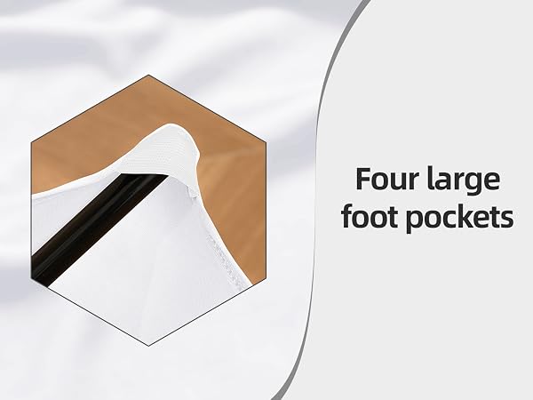 white folding chair cover