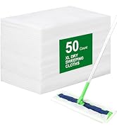 Yicotira XL Dry Sweeping Cloths for Swiffer Sweeper XL Mop - 50 Count Disposable X-Large Pet Dry ...
