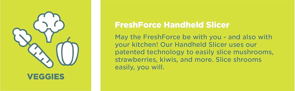 Chef&amp;#39;n FreshForce Handheld Slicer