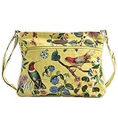 Maison d' Hermine Cross Body Bag Cotton Adjustable Shoulder Strap Hand Bag Tote Purse for Women O...