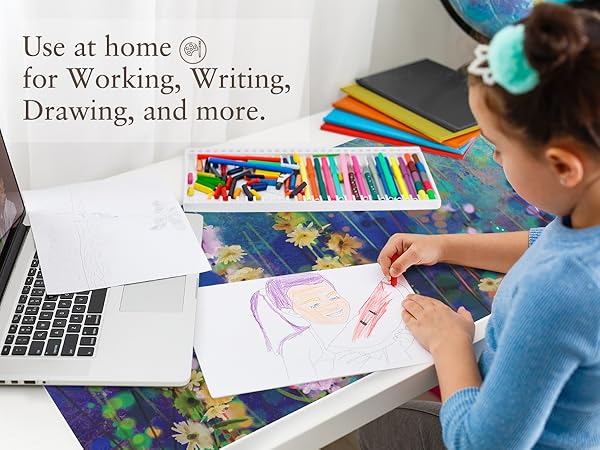Use at home for working, writing, drawing and more.