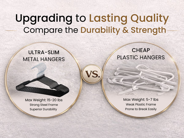 Metal wire hangers