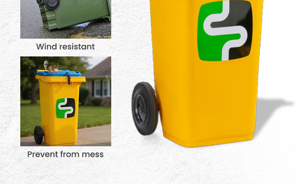 trash can locks for animals