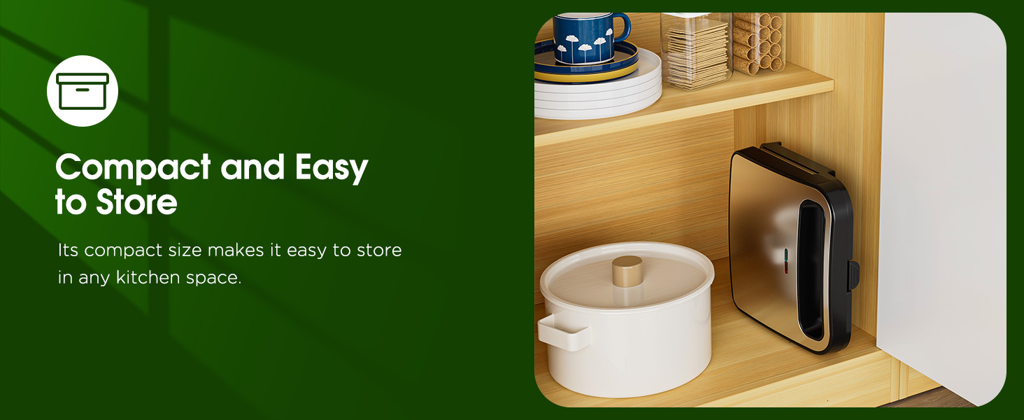 Compact and Easy to Store