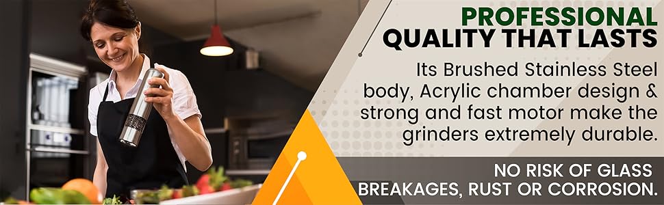 Professional quality that lasts