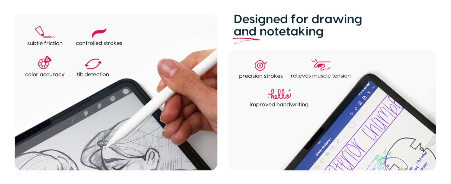 Designed for drawing and notetaking on iPad
