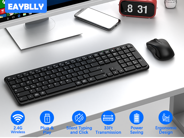wireless keyboard and mouse