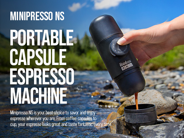  Portable Espresso Machine, Compatible Nespresso Original Capsules and Compatibles