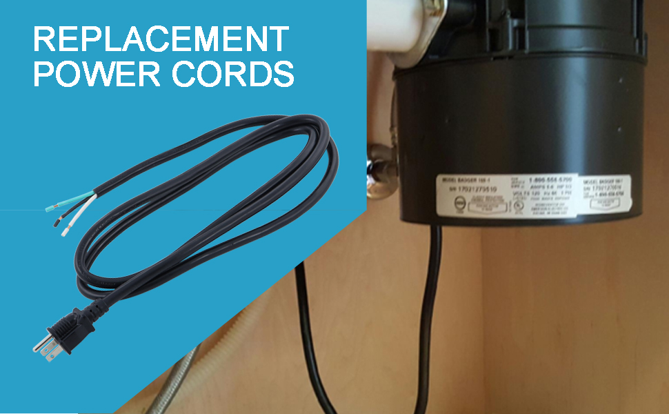 12AWG power cord open end wire pre stripped off cords