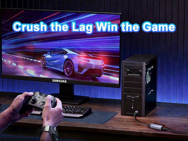 2.5Gbps network speed provides a better gaming experience and helps you win