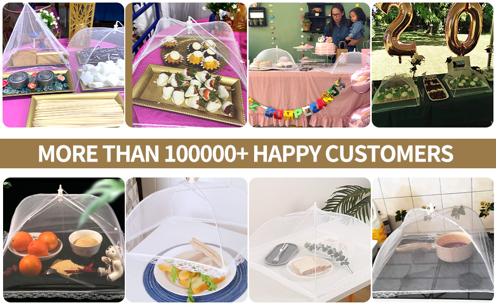 Keep food fresh!For Outdoor &amp; Indoor Use,Super convenient to open &amp; close,High quality premium mesh