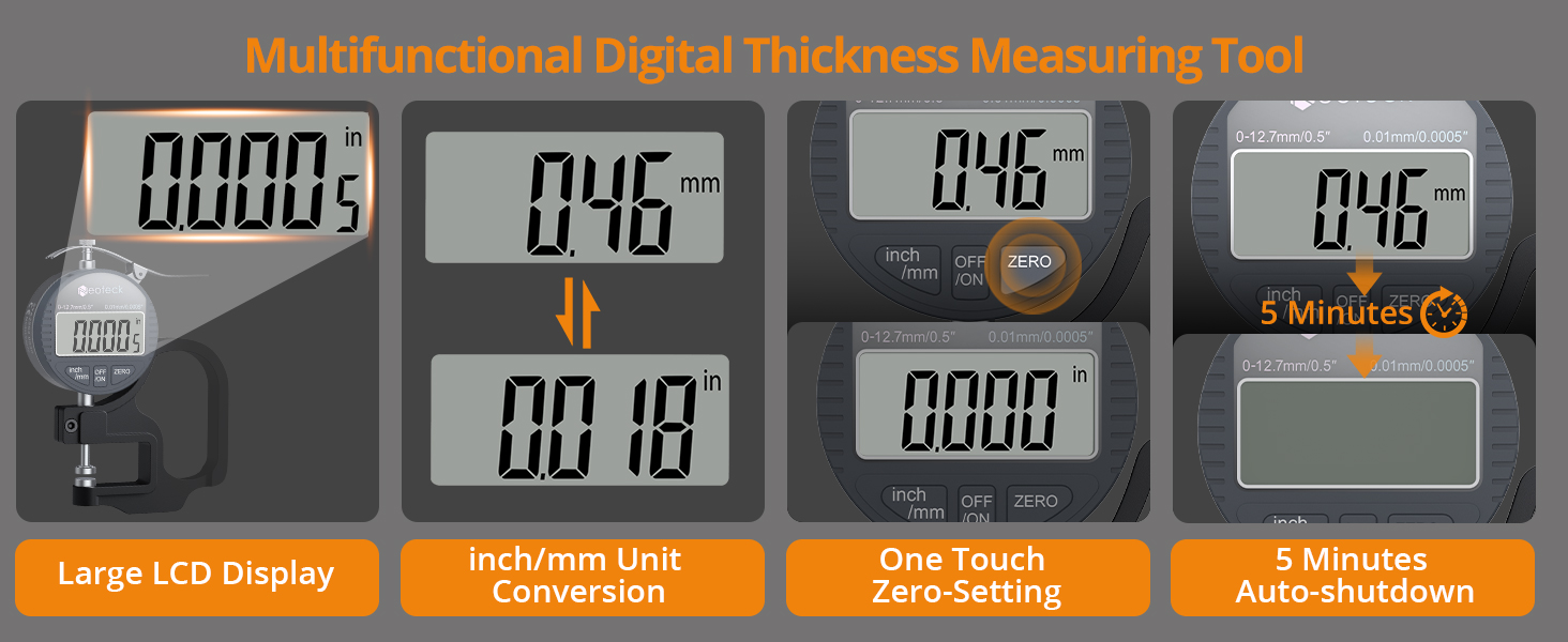 Digital Thickness Meter