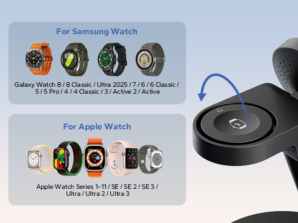 samsung watch charger stand fast charging galaxy