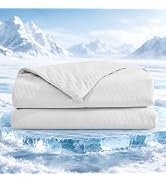 Deconovo Cooling Blanket Queen for Hot Sleepers, Lightweight Comforter | Phase Change Material, M...