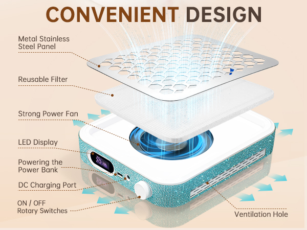 cordless nail dust collector