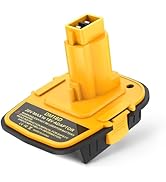 1 Pack DM18D Battery Adapter Converter with USB Port for Dewalt 18V Tools, Converts for Dewalt 20...