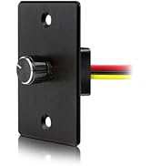 acegoo 12V Dimmer Switch Aluminum RV Light Dimmer High-Side PWM Dimmer, Perfect for Camper Van Bo...