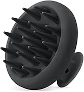 HEETA Silicone Hair Scalp Massager Shampoo Brush, Scalp Scrubber with Ultra-Soft Bristles, Integr...