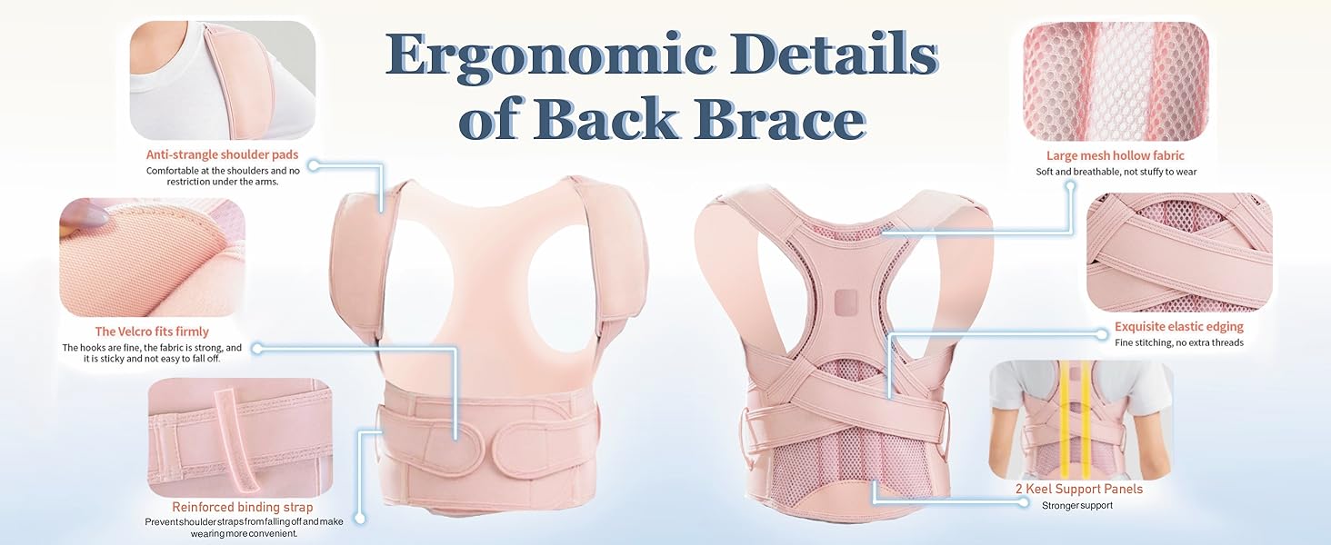 Back Brace Posture Corrector for Kids