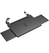 Cxprctpu Extendable Steering Wheel Tray Desk for Laptop &amp; Tablet, Adjustable Car Dining Table wit...