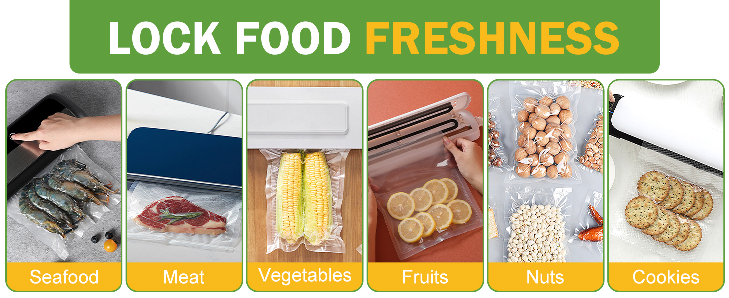 Food Vacuum Sealer Bags with BPA Free