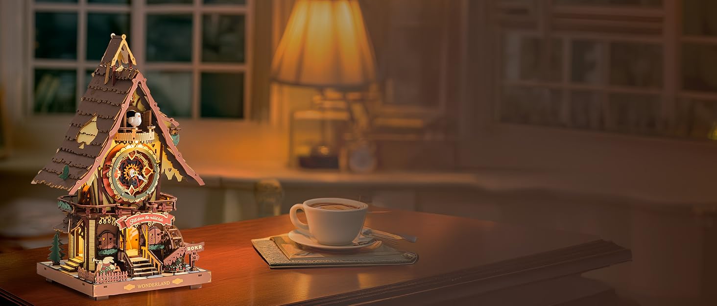 rokr 3d wooden puzzle-model building kits