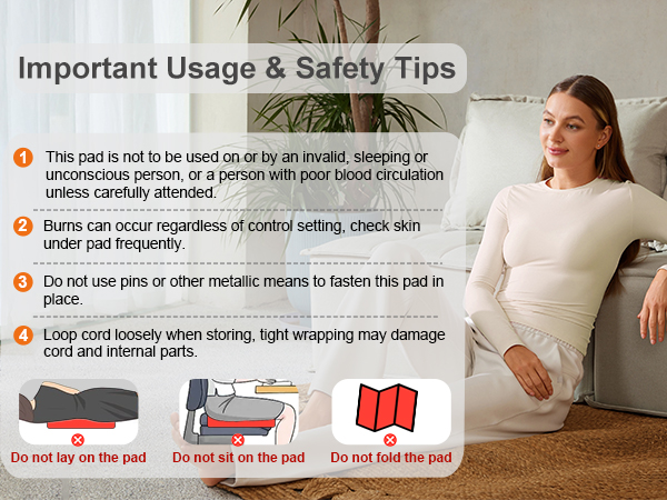 heating pad for neck