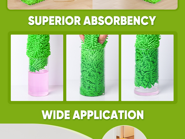 microfiber mop pads