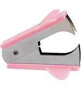 Pink Stapler Removal Tool, Stapler Removals Puller Tool, Wear-Resistant Remover Tool with Non-Sli...