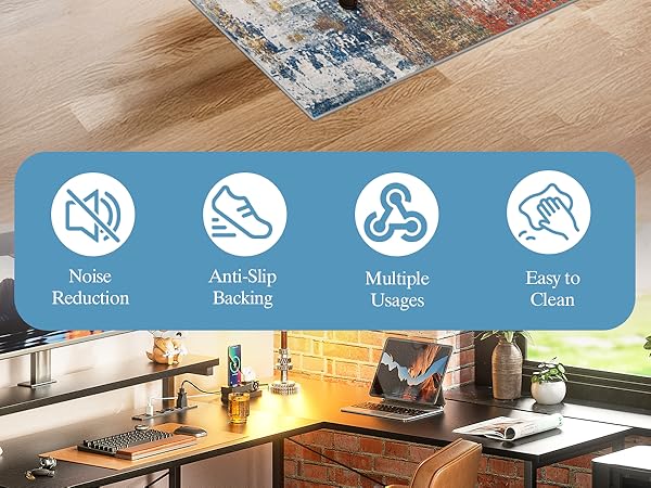 desk floor mat for carpet