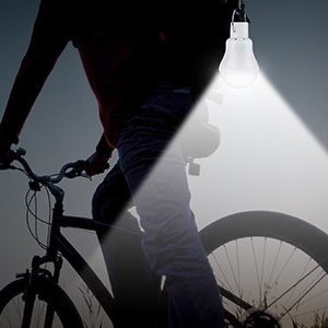 LED Camping Light Bulbs for Camping Hiking Indoor Power Outage USB or Solar Recharge Support