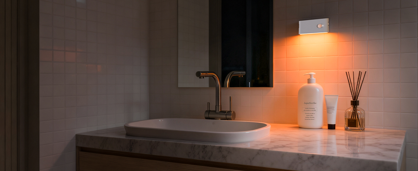 Warm White Motion Sensor Night Light
