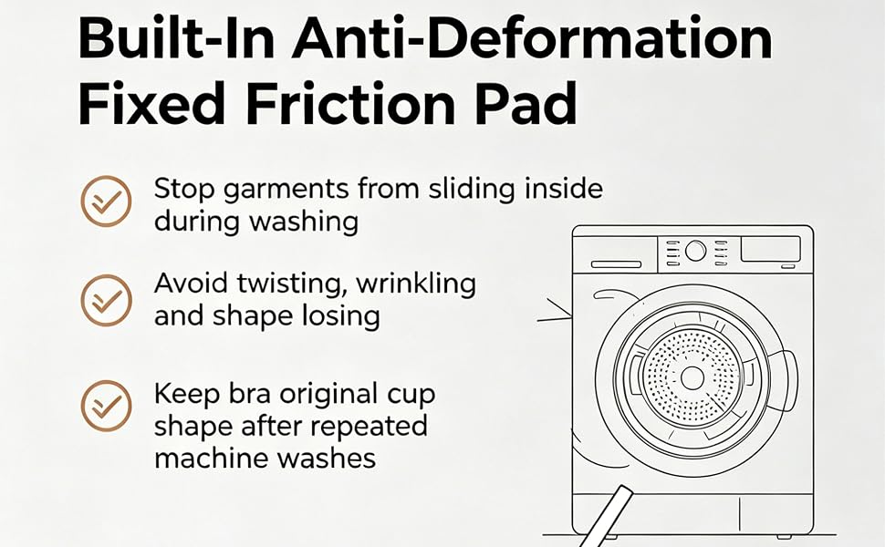 Anti-Deformation Fixed Friction Pad