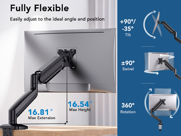 adjustable monitor stand
