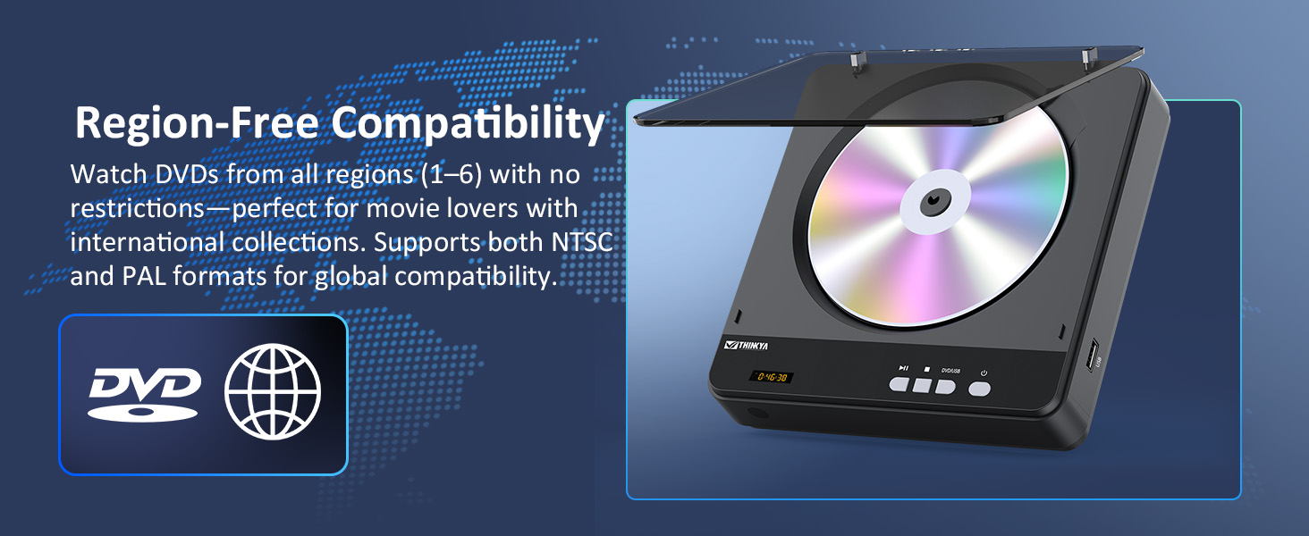 blue ray/dvd/cd player for tv