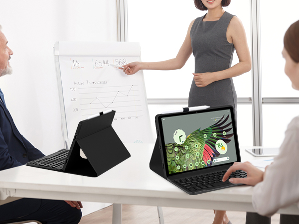 Google Pixel Tablet Case with Keyboard