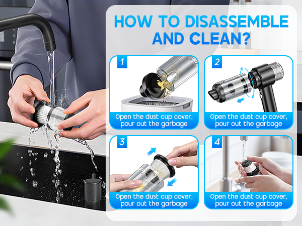 HOW TO DISASSEMBLE AND CLEAN?