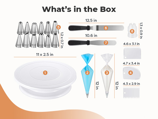 cake decorating kits