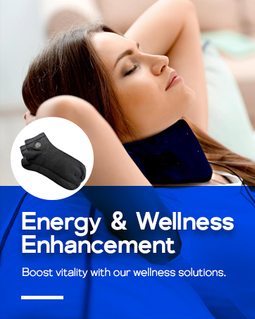 Enhance daily wellness with energy socks, heated neck wraps, and spa-like comfort essentials.